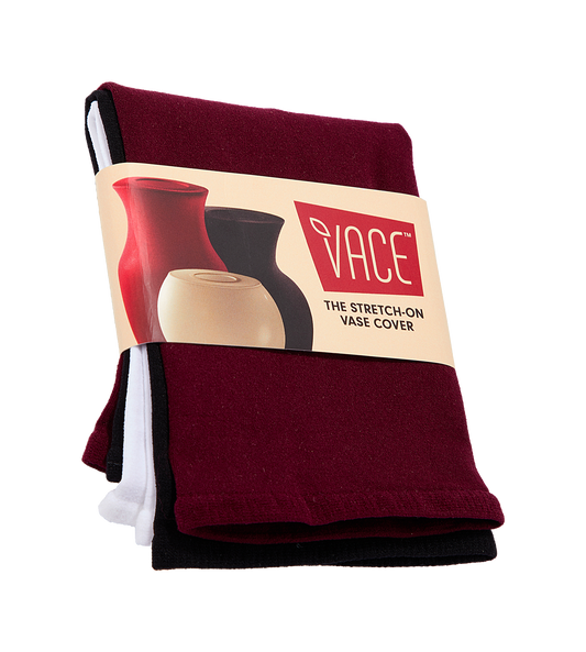 Variety 3-Pack: Wine/White/Black S/M